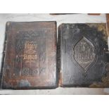 BIBLE KITTO, J. The Illustrated Family Bible c.1860, London, lrg. thick 4to orig. gt. dec. fl. L.