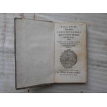 ERASMUS, D. Precationes Quibus Homines… 1641, Leyden, 12mo late 19th.C. paper covered bds.