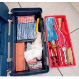 A box of various tools
