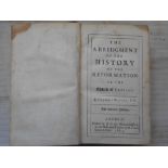 BURNET, G. The Abridgement of the History of the Reformation… 2nd.ed. 1683, London, 8vo cont. fl.