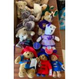 Nine Paddington & other bears