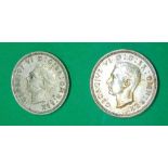 Silver 3d coin 1942/1944 scarce