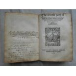ALEXIS OF PIEDMONT (RUSCELLI, G.) The secretes of the reverende maister Alexis of Piedmont… Parts I,