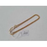 A 16” 9ct neck chain 5.7g