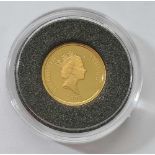 Alderney Pound 2005 Nelson .999 Fine Gold