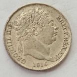 1816 sixpence