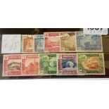 ADEN/SEIYUN STATE SG1-11 (1942). Complete mint set. Cat £65