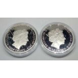 Gibraltar 2018 two half-crowns