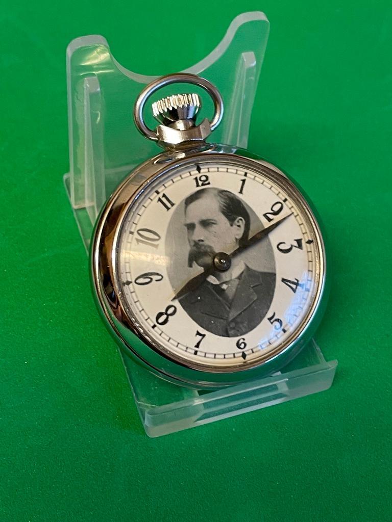 Vintage pocket watch Wyatt Earp dial Working