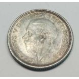 1926 sixpence good extra fine