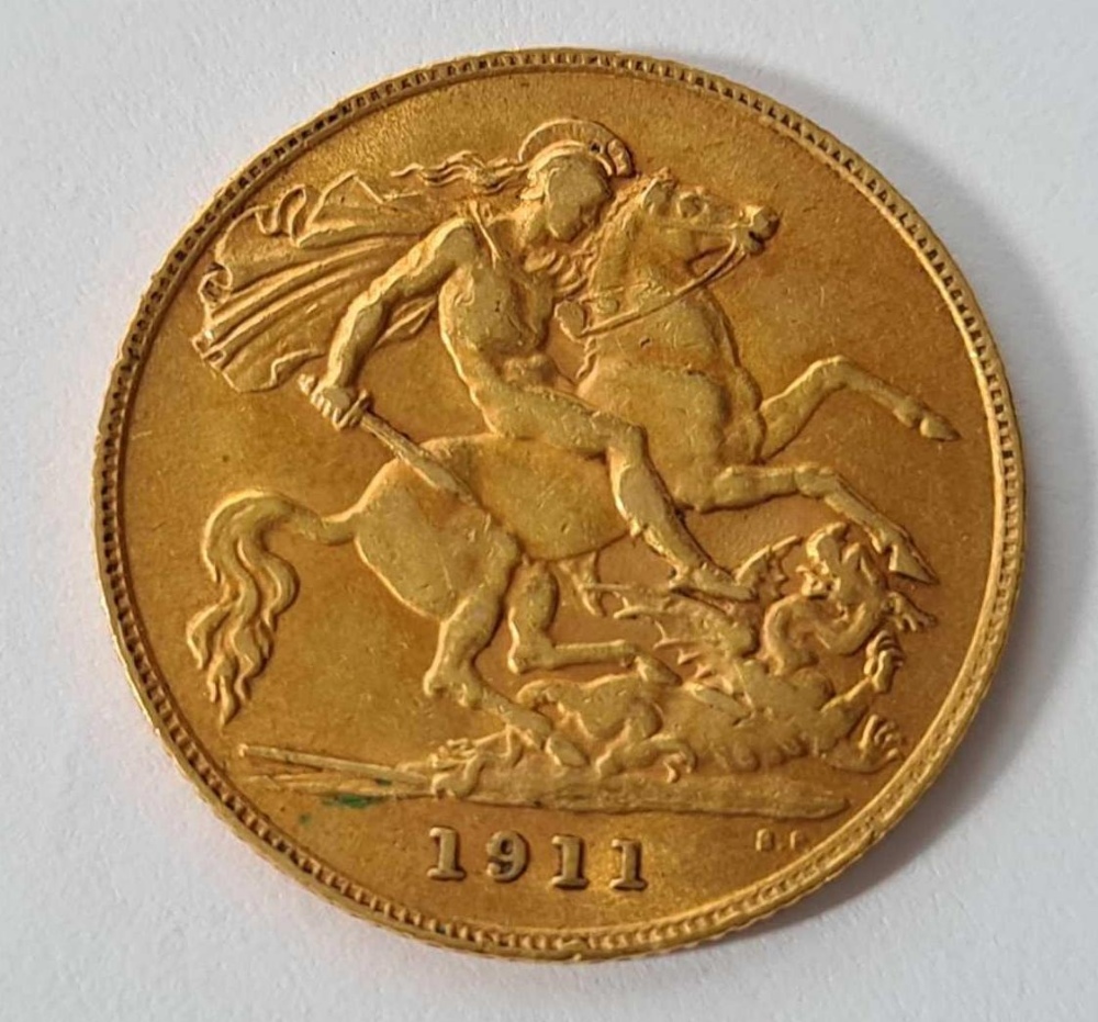 Half-sovereign 1911 - Image 2 of 2