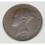 1843 farthing better grade