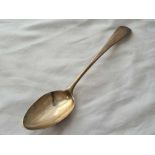George III table spoon by P & A Bateman. 1815. 64gms