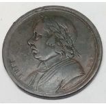 Oliver Cromwell token 1658 by Kirk