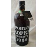 Bottle of Port. Porto Kopke.