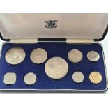 Bahamas coin set 1966