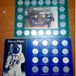 Shell classic cars and Main in space tokens.