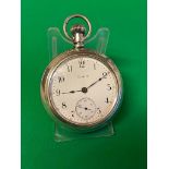 Antique size 18 coin silver Elgin pocket watch