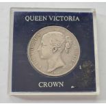 1844 Victoria young head half-crown