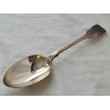 Plain Victorian fiddle pattern spoon. London 1846 By J S. 73gms