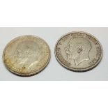 1915 and 1916 half-crowns