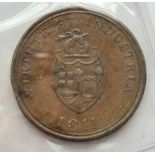 1811 Swansea penny better grade