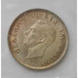 South Africa proof shilling 1946, high grade