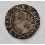 Elizabeth I silver two penny coin