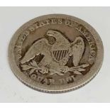 1855 USA quarter dollar