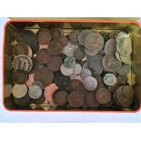 Tin of interesting coins
