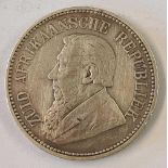 1894 South Africa half-crown