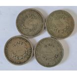 Four US Barbour head five cents