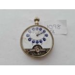 A gents pocket watch Hebdomas pattern