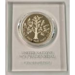 United Nations silver medal