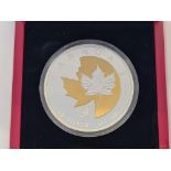 Canada 5 oz. silver maple leaf 2013