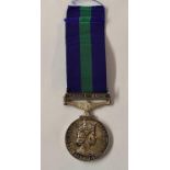 A General Service medal with "Canal Zone" bar to CPR G.M Cohring RAF