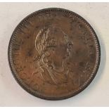 George III half-penny 1799, good condition