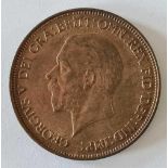 1936 penny, unc lustre