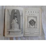GAY, J. Fables 3rd. ed. 1729, London, 8vo cont. fl. cf. fr. bd. det. engrvd. frontis. & t/p