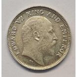 Edward VII rupee 1903 high grade