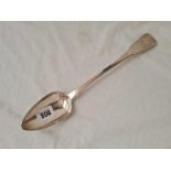 A good George III basting spoon, fiddle pattern, London 1812, by GS, 140g