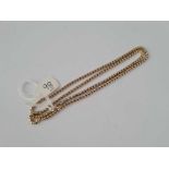 20” snake link 9ct neck chain 9.7g