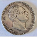 1834 half-crown, better grade