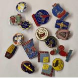 Enamel decorated badges