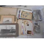 EPHEMERA a collection incl. Bonnie and Clyde film poster, maritime photos, theatre programmes, etc.