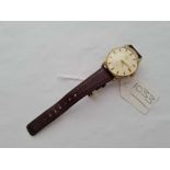A gents wrist watch by Radley of London with seconds dial on leather strap WO