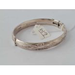 A good silver bangle - 43 gms