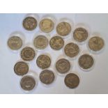 UK £5 coins (17)