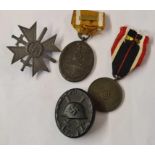 Four old German badges / medals