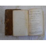 VIEYRA, A. A Dictionary… Portuguese and English Languages 2 vols. 1827, London, 8vo cont. fl. cf.